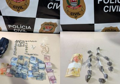 A&ccedil;&otilde;es realizadas nesta sexta-feira (16), na Mata da Dona Rosina, resultaram na apreens&atilde;o de 119 por&ccedil;&otilde;es de entorpecentes e R$ 95 em dinheiro