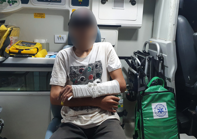 Ap&oacute;s o atropelamento, o condutor do autom&oacute;vel fugiu do local sem prestar socorro &agrave; vitima