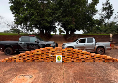 A droga apreendida e o ve&iacute;culo recuperado foram encaminhados &agrave; Delegacia da Pol&iacute;cia Federal para os procedimentos cab&iacute;veis