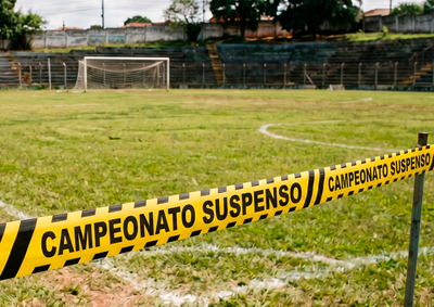 Competi&ccedil;&atilde;o foi suspensa ap&oacute;s empresa de arbitragem encerrar os servi&ccedil;os devido a epis&oacute;dios de conduta antidesportiva nos jogos