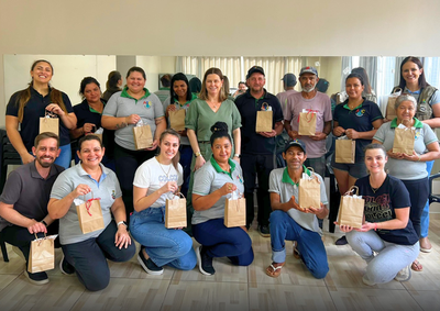 Capacita&ccedil;&atilde;o reuniu integrantes da Associa&ccedil;&atilde;o de Catadores e incentivou o reaproveitamento de materiais, a sustentabilidade e novas oportunidades de renda