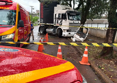 Acidente ocorreu durante a retirada de um ve&iacute;culo. V&iacute;tima sofreu esmagamento no t&oacute;rax e mobilizou grande opera&ccedil;&atilde;o de resgate