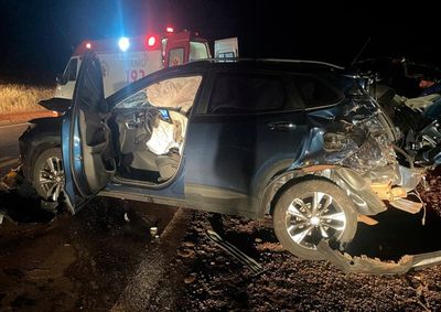 Batida envolveu uma Chevrolet Tracker, um trator que puxava uma esterqueira e um caminh&atilde;o na chegada de Dom Armando.