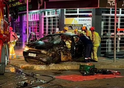 Condutor do Palio atingiu uma Hilux; teste apontou 0,54 mg/l de &aacute;lcool no etil&ocirc;metro