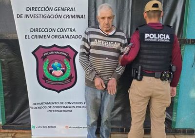 Antenor Jos&eacute; Dresch, de 65 anos, foi localizado em uma propriedade rural no Alto Paran&aacute;. Ele tem pena de 14 anos e cinco meses a cumprir no Brasil