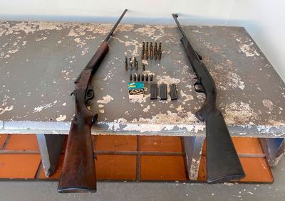 A&ccedil;&atilde;o realizada nesta quarta-feira resultou na apreens&atilde;o de duas armas de fogo, carregadores e diversas muni&ccedil;&otilde;es