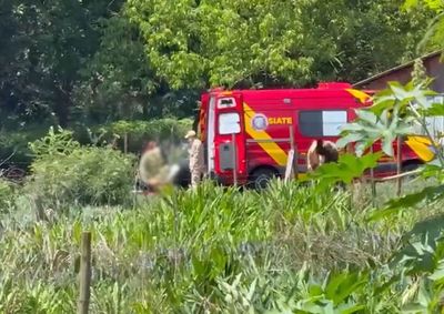 V&iacute;tima de 71 anos foi socorrida pelo Corpo de Bombeiros e encaminhada a uma unidade hospitalar