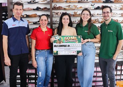 Vales-compras foram entregues nos estabelecimentos onde os consumidores contemplados realizaram suas compras