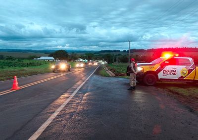 Pol&iacute;cia Rodovi&aacute;ria acompanhou caminhadas religiosas no Oeste do Paran&aacute;; motorista foi presa por embriaguez ao volante