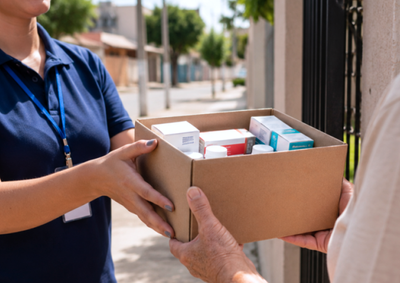 Iniciativa da Prefeitura j&aacute; realizou quase 4 mil entregas domiciliares de medicamentos nos primeiros sete meses do ano, beneficiando 587 pacientes