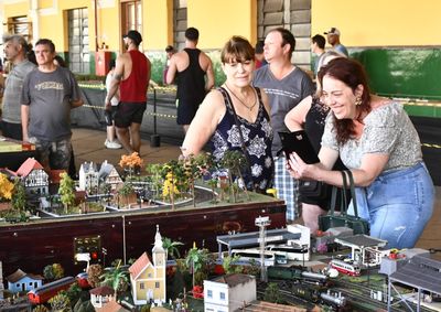 Evento na Esta&ccedil;&atilde;o Cultura ocorre nos dias 26 e 27 de setembro, reunindo gigante maquete modular, r&eacute;plica de Maria Fuma&ccedil;a, palestras e atra&ccedil;&otilde;es