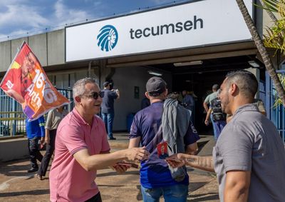 Metal&uacute;rgico e sindicalista em agenda em f&aacute;bricas locais, bairros e pela Ocupa&ccedil;&atilde;o Cap&atilde;o das Antas para debater pautas da classe.