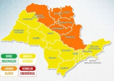 Atua&ccedil;&atilde;o de cavado meteorol&oacute;gico intenso traz chuvas fortes com raios e vento; ac&uacute;mulos exigem cuidado em &aacute;reas de risco e sob solo encharcado