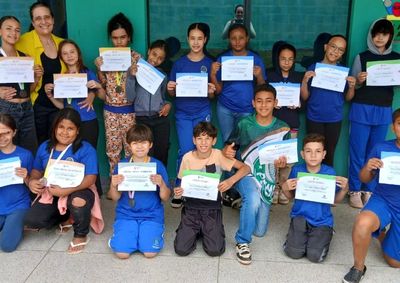 Estudantes do 2&ordm; ao 5&ordm; ano receberam medalhas de ouro, prata e bronze, al&eacute;m de certificados de honra ao m&eacute;rito pelo desempenho na competi&ccedil;&atilde;o