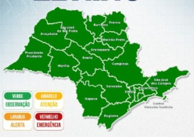 Defesa Civil alerta para queda na umidade do ar abaixo de 30% no interior; Regi&atilde;o Central de S&atilde;o Paulo ter&aacute; temperaturas entre 13&deg;C e 26&deg;C