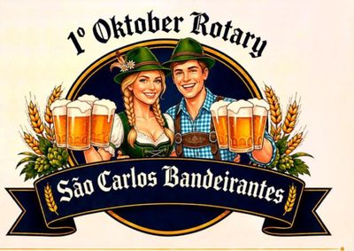 Festa promovida pelo Rotary Club Bandeirantes no dia 24 traz chopp artesanal, comida t&iacute;pica e Banda Doce Veneno; ingressos est&atilde;o &agrave; venda online