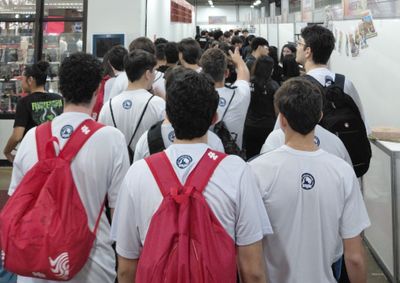 Evento apresentou cursos, formas de ingresso e apoio &agrave; perman&ecirc;ncia a estudantes de escolas de S&atilde;o Carlos e regi&atilde;o 