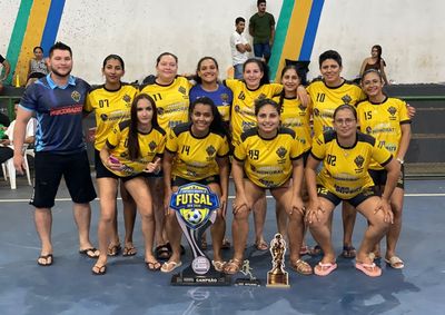 Com gols de Paula Uchoa e Geovana, equipe venceu o Imperatriz na grande final realizada neste s&aacute;bado (25) em S&atilde;o Francisco do Guapor&eacute;