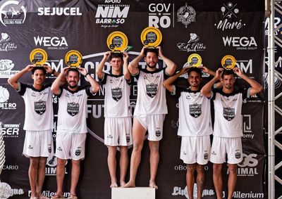 Felipe Gabriel e Jo&atilde;o Vitor se destacaram em competi&ccedil;&atilde;o estadual em Ji-Paran&aacute; e buscam impulsionar a pr&aacute;tica da modalidade no Vale do Guapor&eacute;.