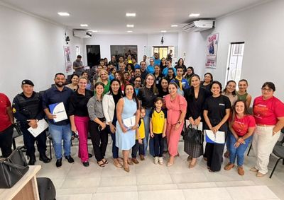 A&ccedil;&atilde;o reuniu autoridades, estudantes e lideran&ccedil;as locais para promover o combate &agrave; viol&ecirc;ncia e ampliar a rede de prote&ccedil;&atilde;o &agrave;s mulheres.

