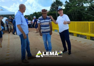 Nova estrutura de concreto e a&ccedil;o refor&ccedil;a a seguran&ccedil;a e melhora o tr&aacute;fego para moradores e produtores rurais.

