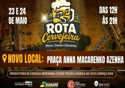 Evento gratuito na Pra&ccedil;a Macarenko ter&aacute; cervejarias artesanais, m&uacute;sica ao vivo, gastronomia e feira de artesanato