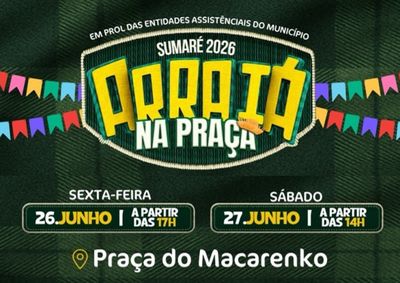 Evento beneficente acontece nos dias 26 e 27 de junho, na Pra&ccedil;a do Macarenko, e contar&aacute; com a participa&ccedil;&atilde;o de importantes institui&ccedil;&otilde;es do munic&iacute;pio

