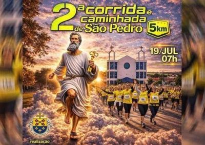 Evento ser&aacute; realizado em 19 de julho com percurso de 5 km, medalha para concluintes e premia&ccedil;&atilde;o por categorias