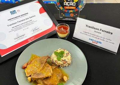 Receita criada pela equipe da unidade ficou entre as cinco melhores do Chef em A&ccedil;&atilde;o Julino, que reuniu 28 unidades do Estado de S&atilde;o Paulo