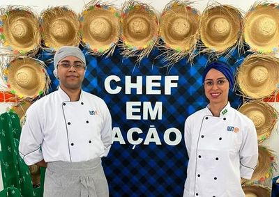 Equipe participa do Chef em A&ccedil;&atilde;o com receita in&eacute;dita e destaca a qualidade do trabalho desenvolvido na unidade do programa