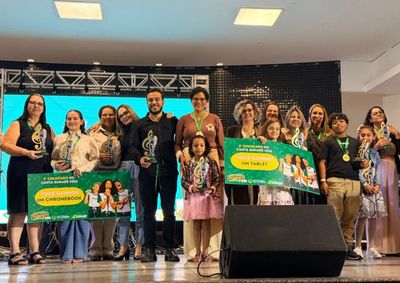 Final reuniu 20 estudantes da rede municipal, premiou vencedores e destacou o incentivo &agrave; cultura e ao protagonismo dos alunos