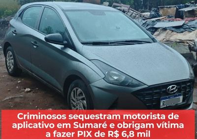 V&iacute;tima foi mantida em c&aacute;rcere privado durante a madrugada desta sexta-feira (24) e acabou resgatada pela PM. Criminosos fugiram por uma &aacute;rea de mata