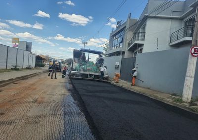 Via liga Sumar&eacute; a Nova Odessa e recebeu tratamento profundo do solo antes da aplica&ccedil;&atilde;o do novo pavimento

