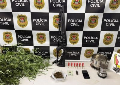 Empres&aacute;rio de 46 anos foi preso em flagrante durante opera&ccedil;&atilde;o da Dise de Americana; investiga&ccedil;&atilde;o come&ccedil;ou ap&oacute;s den&uacute;ncia sobre cultivo de maconha