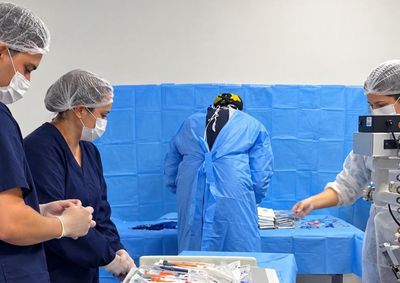 Nova etapa do programa inclui consultas, exames e cirurgias para reduzir filas; mutir&atilde;o realizado no s&aacute;bado (12) atendeu 422 pacientes