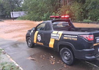 Chuva de 102 mm provoca alagamentos. Volume registrado no Rio Quilombo foi o maior entre os pontos monitorados no Estado nas &uacute;ltimas 24 horas
