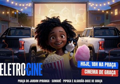 Sess&atilde;o come&ccedil;a &agrave;s 18h desta segunda-feira (12), no Jardim Ipiranga, com cinco produ&ccedil;&otilde;es, pipoca e algod&atilde;o-doce gratuitos para a crian&ccedil;ada