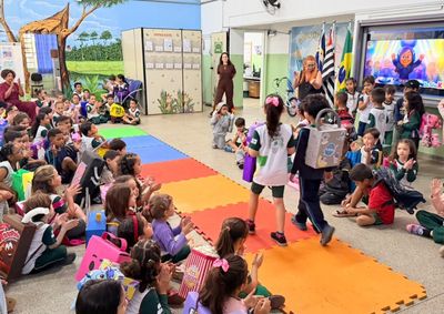 Programa&ccedil;&atilde;o realizada de 5 a 9 de outubro reuniu atividades recreativas e a&ccedil;&otilde;es para incentivar a alimenta&ccedil;&atilde;o saud&aacute;vel e a autonomia dos estudantes