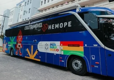 &Ocirc;nibus equipado vai facilitar acesso no interior e pode gerar at&eacute; 800 novas doa&ccedil;&otilde;es mensais, refor&ccedil;ando os estoques em Pernambuco