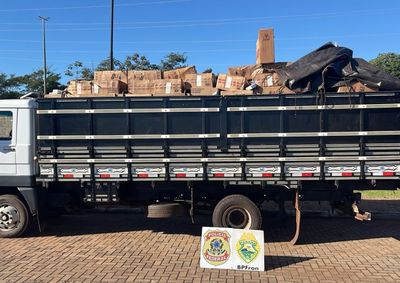 Carga de origem paraguaia foi localizada durante opera&ccedil;&atilde;o contra o crime organizado nas &aacute;reas de fronteira do Paran&aacute;