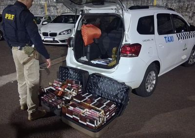 Passageiro havia contratado transporte em C&eacute;u Azul, com destino a Cascavel, para realizar a entrega das bagagens com o material il&iacute;cito