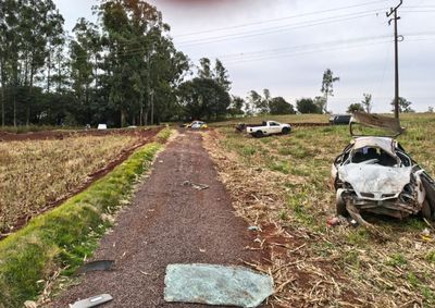 V&iacute;tima de 38 anos foi socorrida ap&oacute;s o acidente, mas morreu enquanto recebia atendimento no hospital