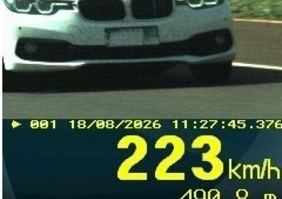 PRF registrou 29 ve&iacute;culos acima do limite durante fiscaliza&ccedil;&atilde;o; condutor da BMW foi autuado por infra&ccedil;&atilde;o grav&iacute;ssima