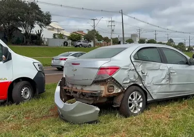 Crian&ccedil;a que estava entre os cinco ocupantes do Chevrolet Prisma relatou dores na cabe&ccedil;a e no bra&ccedil;o ap&oacute;s o impacto