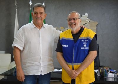 Prefeito Claudio Mannarino reforça parceria com o Estado para investimentos que já ultrapassam R$ 20 milhões em obras na cidade.