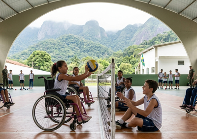 Evento deve reunir cerca de 300 estudantes em atividades esportivas e inclusivas no 32&ordm; Batalh&atilde;o de Infantaria.