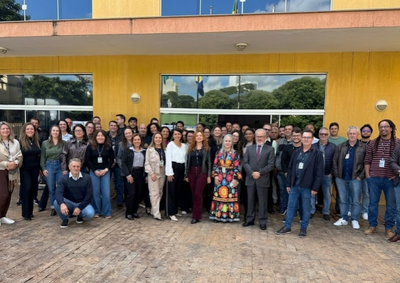 Reuni&atilde;o de alinhamento estrat&eacute;gico reuniu dezenas de servidores no F&oacute;rum Eleitoral do munic&iacute;pio para ajustar a log&iacute;stica e os sistemas da pr&oacute;xima vota&ccedil;&atilde;o