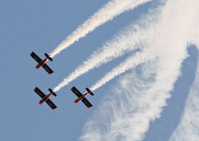 Uma das grandes atra&ccedil;&otilde;es do evento &eacute; formada por veteranos pilotos de ca&ccedil;a da For&ccedil;a A&eacute;rea
