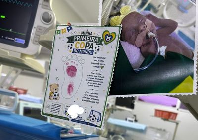 A&ccedil;&atilde;o levou leveza e acolhimento aos pais de rec&eacute;m-nascidos internados durante a estreia da Sele&ccedil;&atilde;o Brasileira