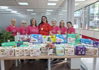 Os itens ser&atilde;o utilizados na composi&ccedil;&atilde;o de kits entregues &agrave;s m&atilde;es, contendo roupas de beb&ecirc;, mantas e outros itens essenciais